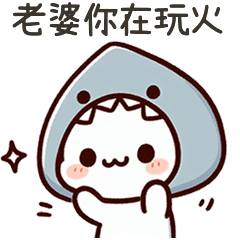 小鯊貓老婆你在玩火