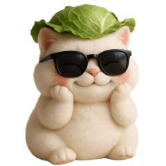 เจ้าเหมียวกะหล่ำปี (No text)