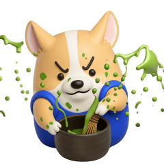 デカ動く 3D猛コーギー2 silent