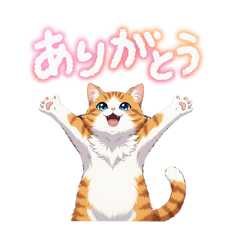 猫好き普段づかいのスタンプ