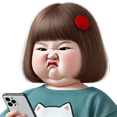 Chubby Girl Funny face158(MINI)