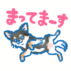 チワワいろいろスタンプ　その2