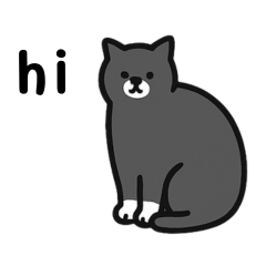 Cute cat stickers English 2