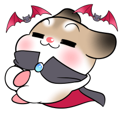 Pudding hamster halloween 2025