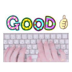 動くタイピングスタンプ2