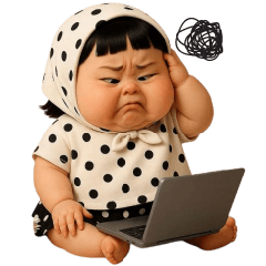 Good Girl Black&white polka dot No Text