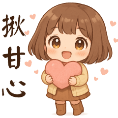 萌女孩 實用日常問候