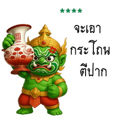 My name is ***: Ver.Thai green Giant