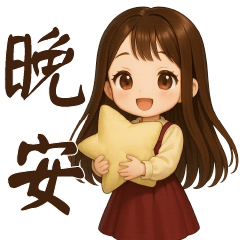 萌女孩**實用問候