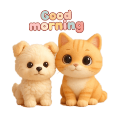 ❤️３Ｄ風❤️かわいい犬、猫、ひよこ❤️