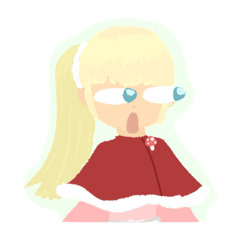 森林中的蘑菇少女