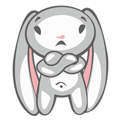 Cute Happy Rabbit