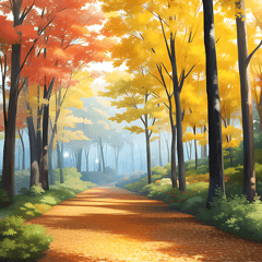 Leisurely and quiet path