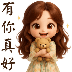 甜美女孩**日常實用貼圖