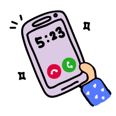 Sweet Big Text Stickers for Loved Ones