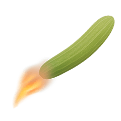 動くクールなキュウリ！