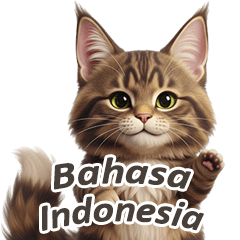 [ID] Maine Coon Stickers 1