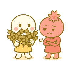 しろだんごの大失敗スタンプ