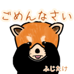 Fujitake's lesser panda