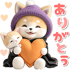 秋 残暑 日常♡豆柴とねこ