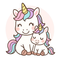 Dreamy Unicorn Mom & Baby