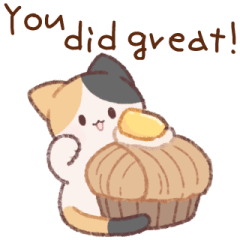 แมวสามสีแสนน่ารัก!