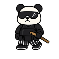 Stylish Kendo Panda