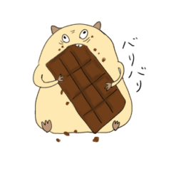 Little monster hamster