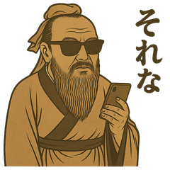 Modern Confucius: Wise but Savage