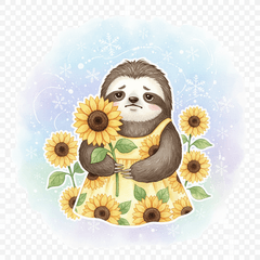 Sloth & Sunflower Winter Story