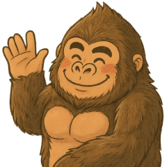 Gorilla-kun's Daily Life