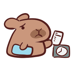 卡比芭樂-可愛水豚  職場社畜篇