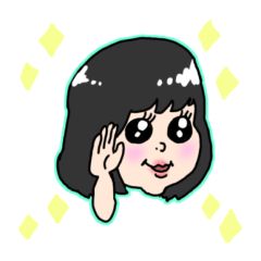 おめめがかわいいおんなのこ