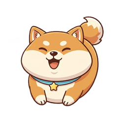 Cute Shiba Inu Stickers (Japanese)