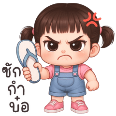 Earn cute girl (Kum-muang)