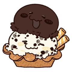 ICECREAM monster waffle