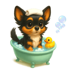 MOMO-chan of black Chihuahua Part.2