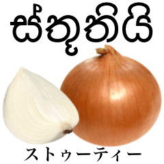 国産玉ねぎ【シンハラ語】