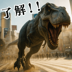 ⚫ティラノサウルス(毎日使える恐竜シリーズ