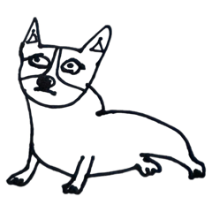 画伯のあのスタンプ