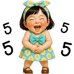 Judee little cute girl