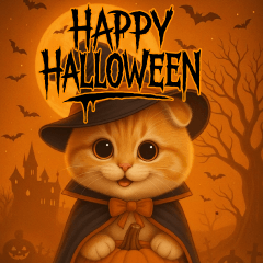 Halloween Meow - Pop-Up Stickers