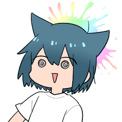 猫太さんの日常スタンプ3