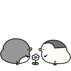 ポジティブなへんてこなペンギン