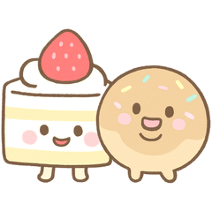 Mogumogu Sweets Stickers