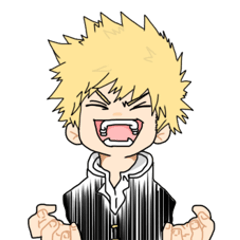 ほぼ爆豪勝己、かっちゃんいっぱいスタンプ