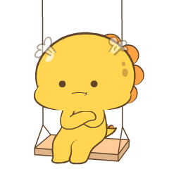 Chubby Yellow Dino 3 : Animated