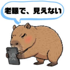 Capybara with Body Odor, Fatigue