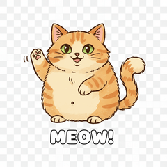 Laid-back Kitty's Daily Life