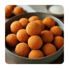 AI SWEET POTATO BALL STICKER.
